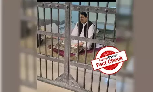 Fact Check: Viral image of former Pak PM Imran Khan in jail is morphed