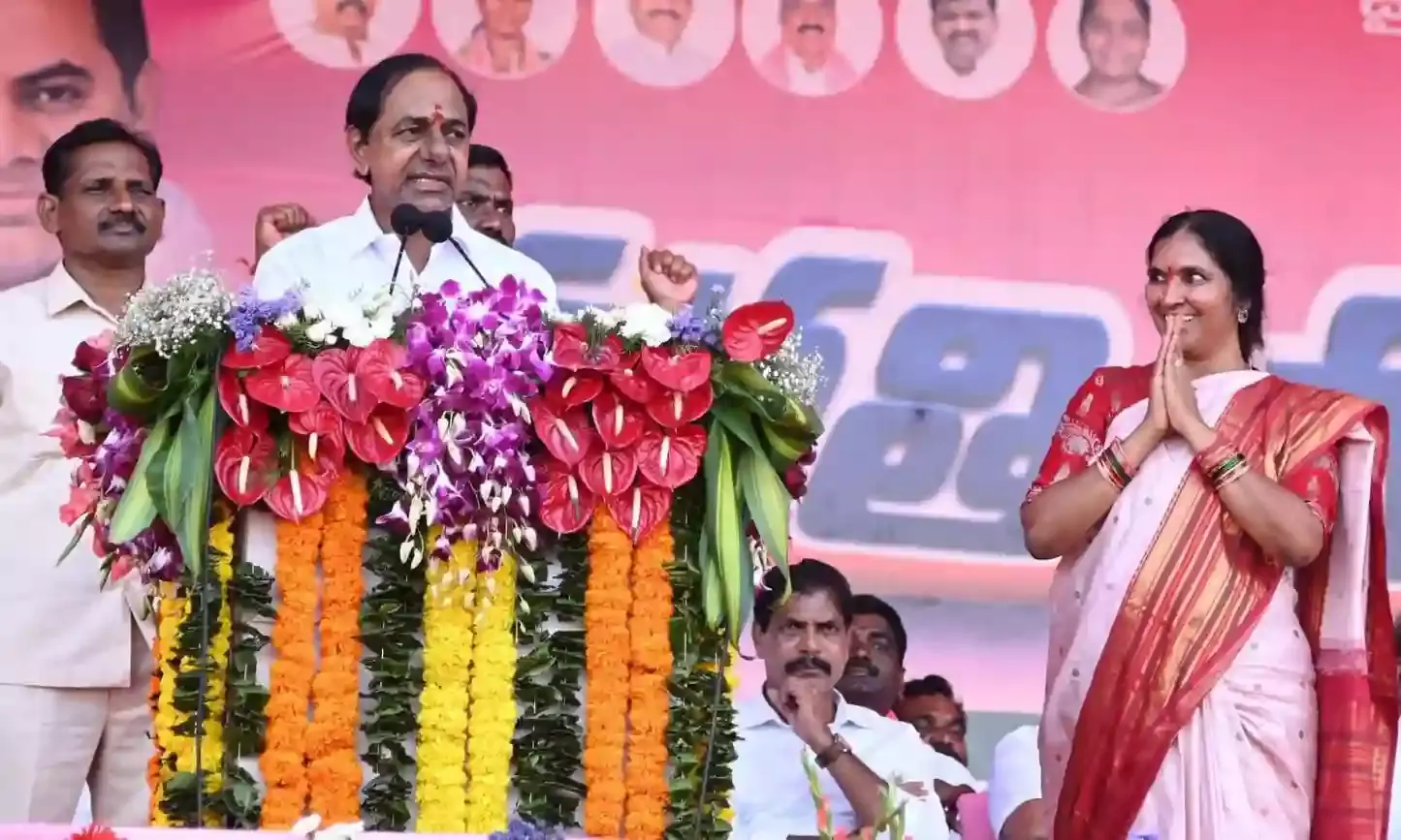 Gauge who is speaking truth; check report card of political parties: KCR kicks off poll campaign