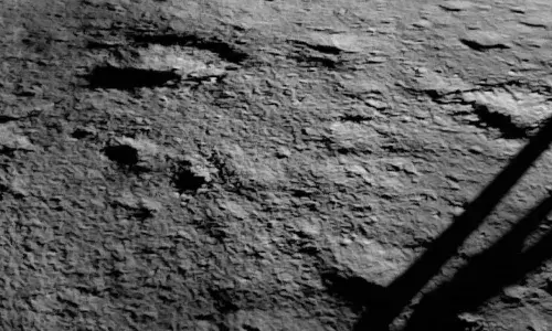 Chandrayaan 3- Photos of first glimpse of the moon