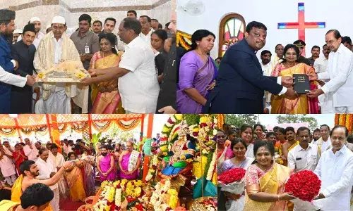 Temple, mosque, church inaugurated in Telangana Secretariat