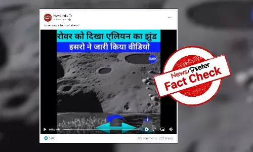 Fact Check: No, Chandrayaan-3 rover has not found aliens on moon