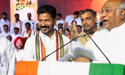 Chevella meet: Kharge slams KCR, Modi, reminds people that Congress created Telangana