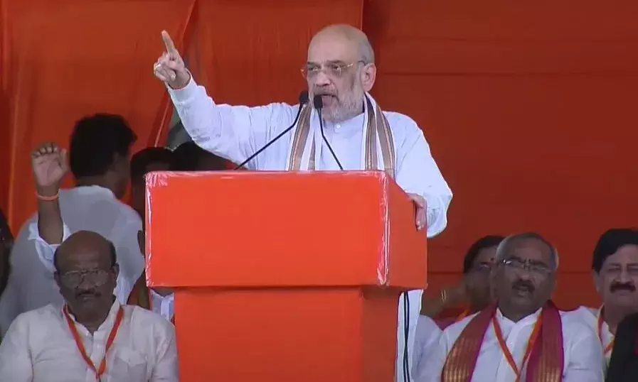 Khammam meet: Amit Shah calls KCR 2G, Owaisi 3G, Congress 4G parties