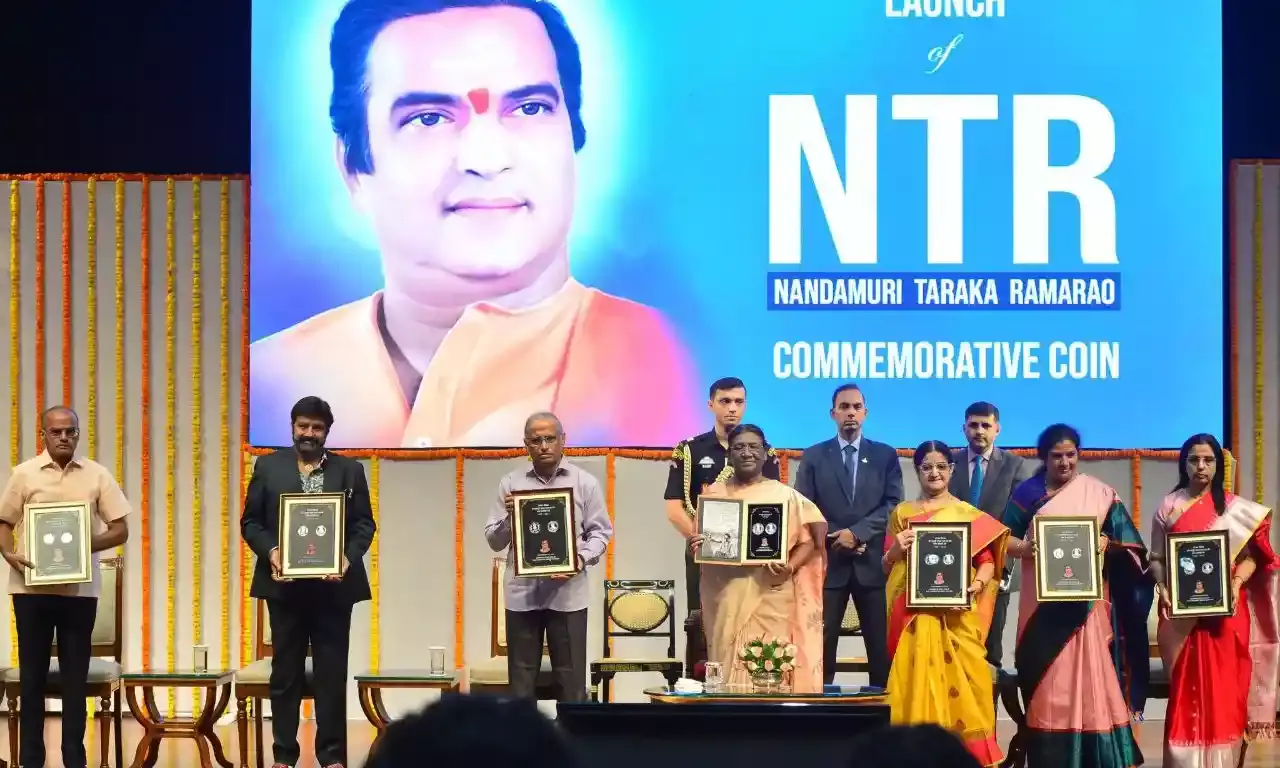 Centre mints Rs 100 coin honouring Telugu icon NTR; buy online and at Saifabad, Cherlapally outlets
