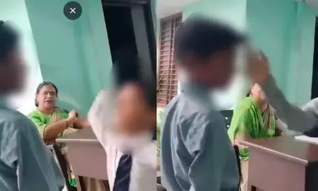 UP: Boy slapped by classmates