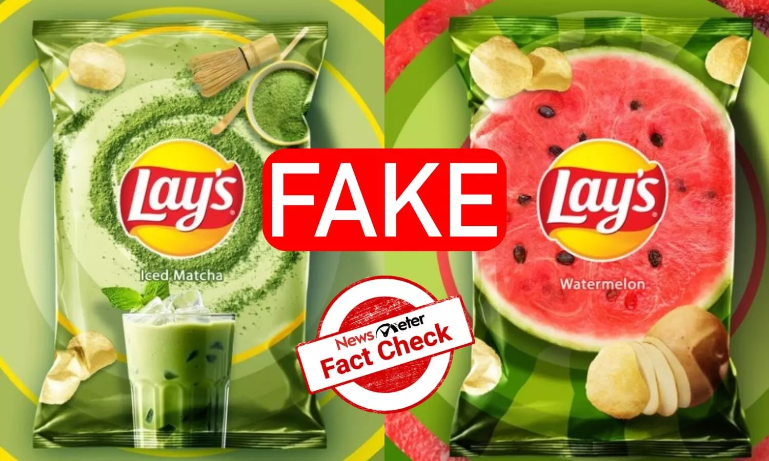 Fact Check: Did Lays chips introduce iced matcha and watermelon flavours?