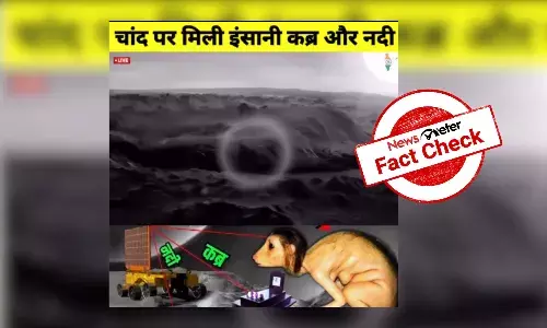 Fact Check: Chandrayaan-3 findings on moon don’t include river, civilisation, graveyard and aliens