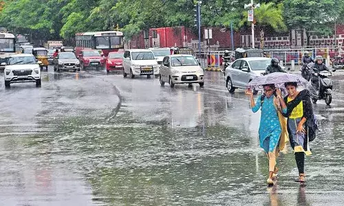 Telangana: Rains bring respite from sweltering heat; yellow alert issued