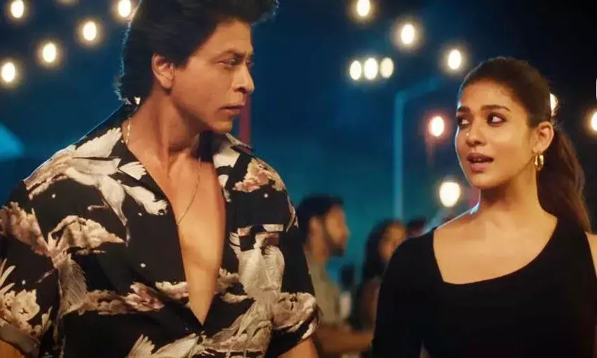 Jawan: Shah Rukh Khan visits Tirupathi with daughter Suhana Khan, Nayanthara