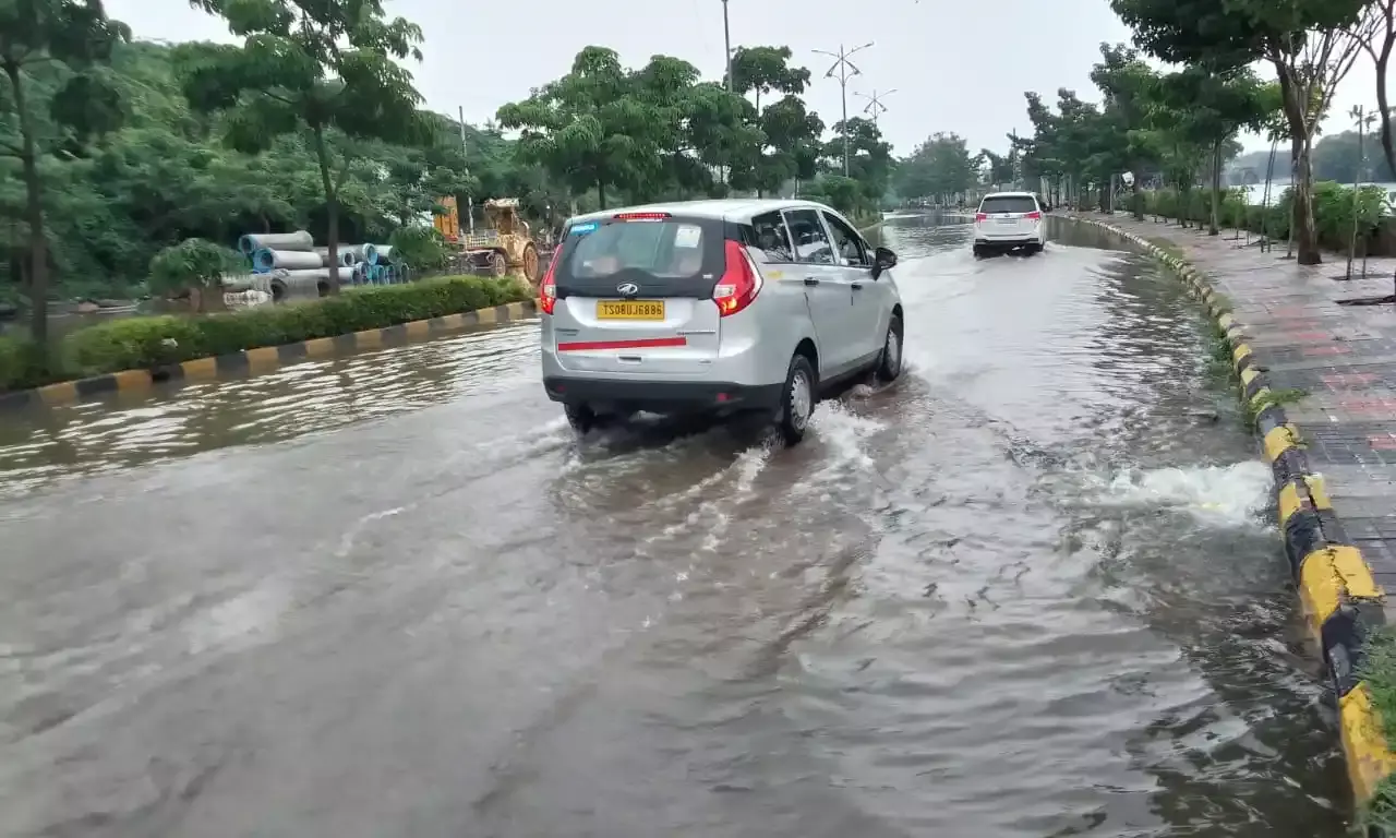 Hyderabad Rains: Water logging grips the city