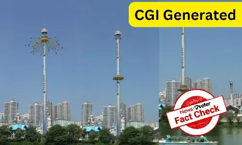Fact Check: Viral video of a Gyro drop at Lotte World Adventure is CGI-generated