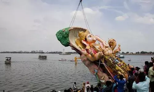HC: Ban on immersion of PoP Ganesh idols in Hussain Sagar challenged