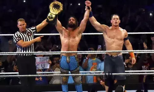 WWE superstar, WWE, Hyd WWE, John Cena, WWE hyderabad