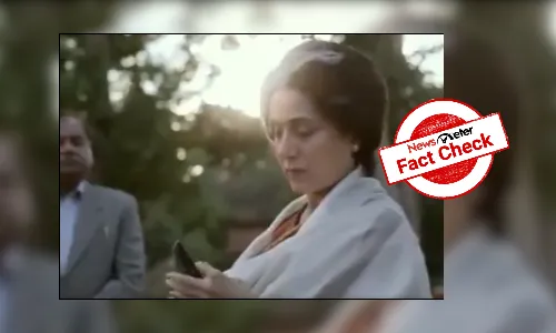 Clip from movie āPM Narendra Modiā falsely passed off as the trailer of upcoming film āEmergencyā