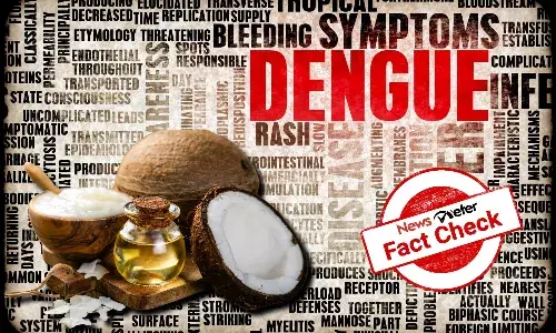 Fact Check: Can coconut oil act as an antibiotic to prevent dengue?