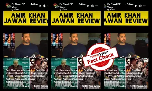 Fact Check: Old video of Amir Khan praising Bajrangi Bhaijaan shared as the review of SRKās Jawan