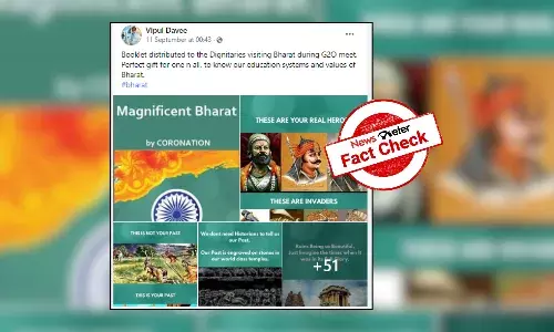 Fact Check: Booklet titled āMagnificent Bharatā was not gifted to G20 dignitaries