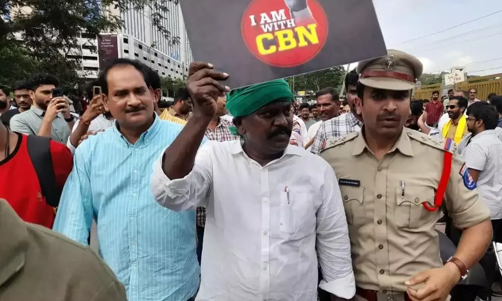 Police warn TDP supporters against holding unauthorized protests