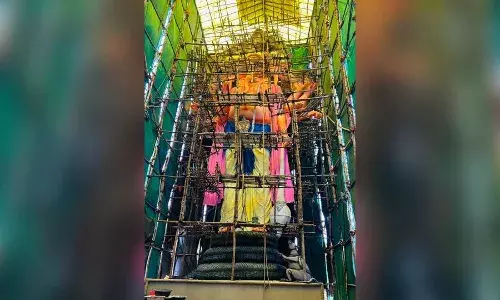 At 117 feet, Gajuwaka Ganesh idol set to be Indias tallest eco-friendly idol