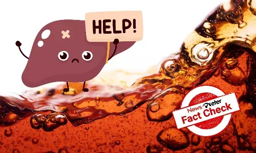 Fizzy drinks horror: Video shows a TikTok experiment on a dead pig liver, not a human liver