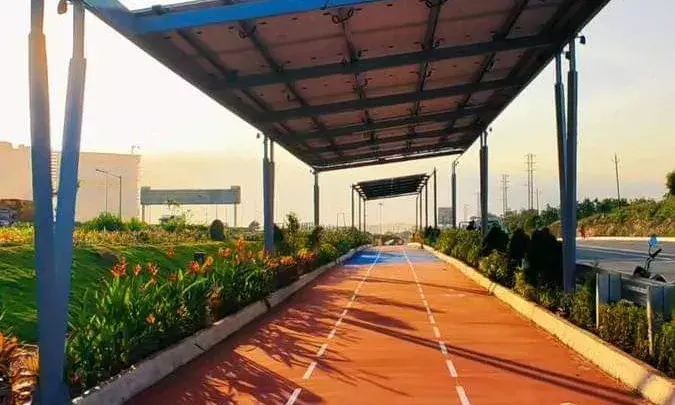 Hyderabad’s Active Mobility starts with its eco-friendly cycling track on ORR