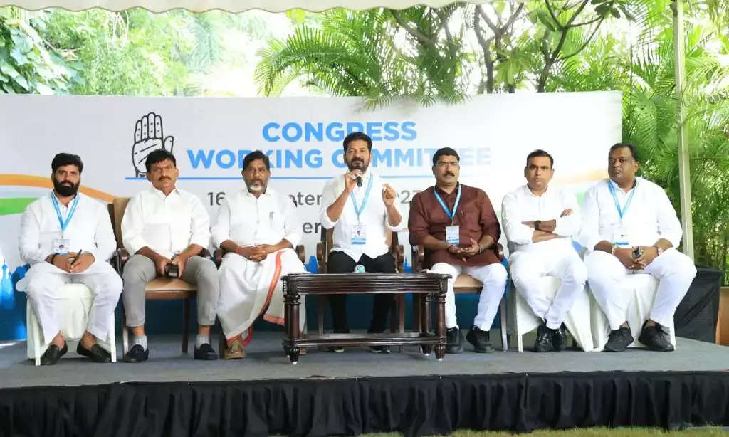 Revanth: KCR will send Kavitha to jail for sympathy; BRS, BJP in partnership for polls