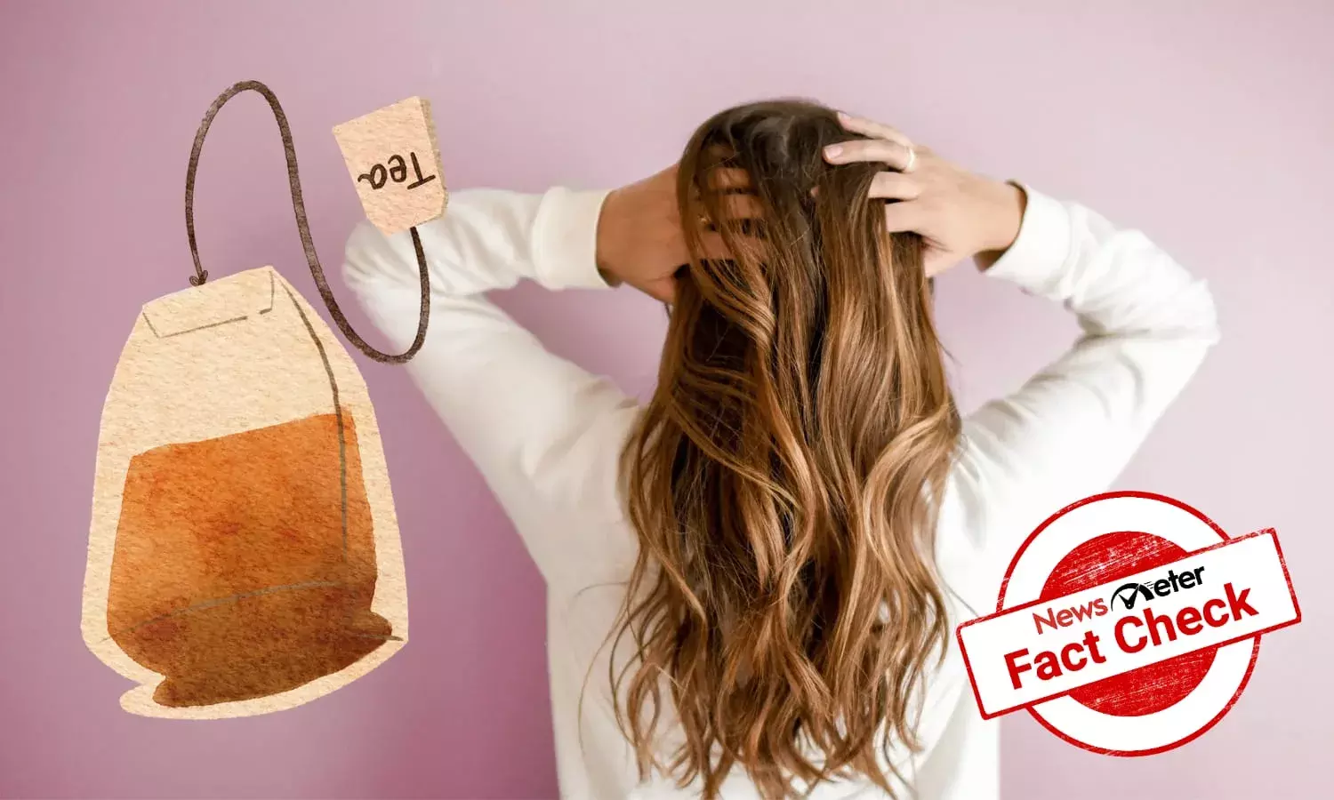 Fact Check: Does rinsing hair with black tea promote hair growth?