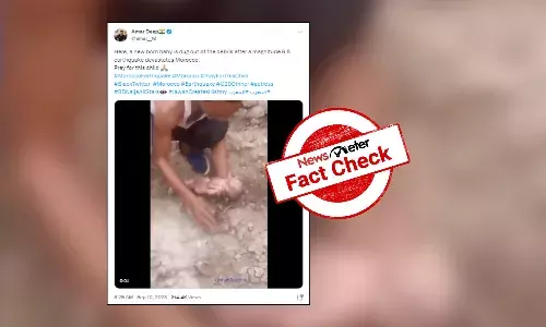 Fact Check: Rescue video of infant is from Kanpur, not Morocco