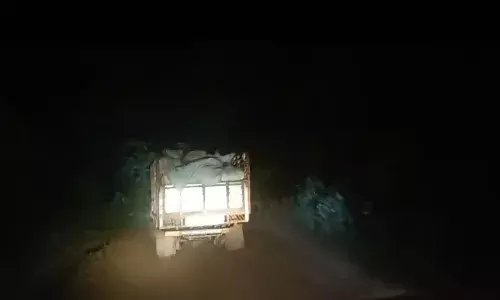 Pushpa for real: Smugglers throw ganja on road to avert arrest on Andhra-Odisha border