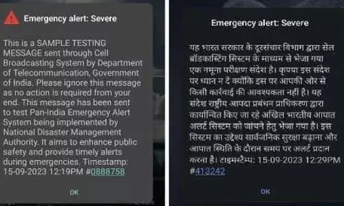 Did you receive an emergency alert on your phone? Hereās why