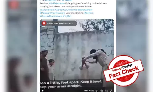 Afghanistan documentary shared as arms training to Madrasa children in Pakistan