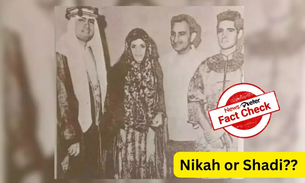 Fact Check: Viral image does not show former PM Rajiv Gandhi Nikah with Sonia Gandhi
