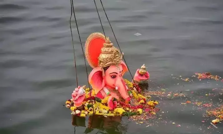 Telangana HC prohibits immersion of POP Ganesh idols in Hussain Sagar, other water bodies
