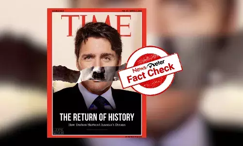 Fact Check: Time magazine cover comparing Trudeau to Hitler is morphed Fact Check: Time magazine cover comparing Trudeau to Hitler is morphed