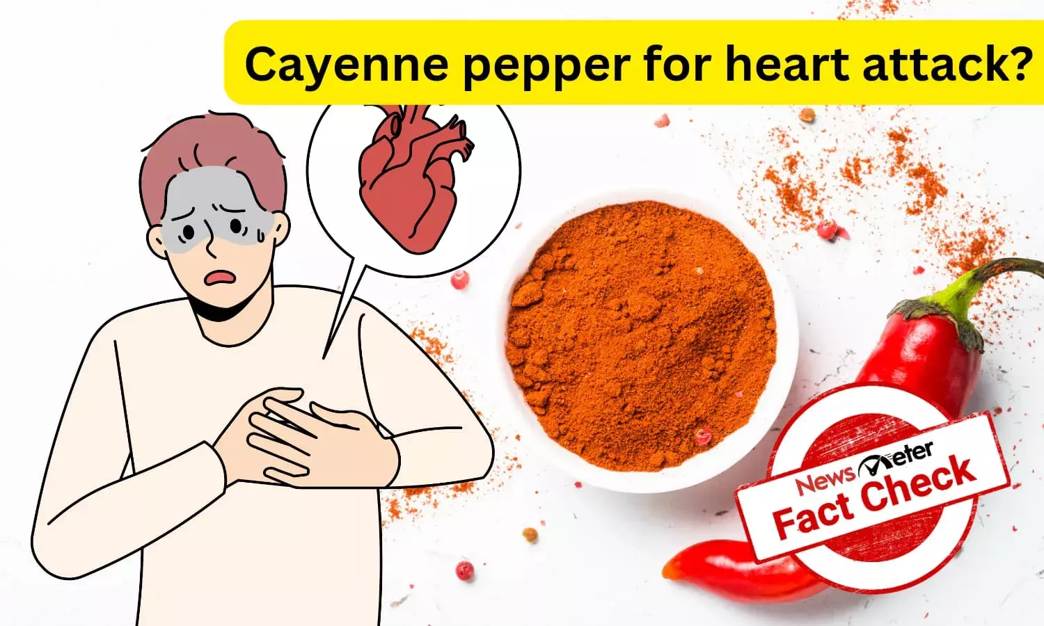 Fact Check: Can Cayenne pepper prevent or stop heart attacks?