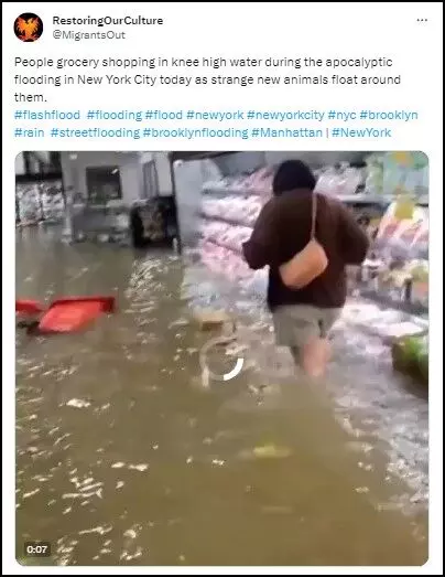 Fact Check: Old videos shared as visuals of recent floods in New