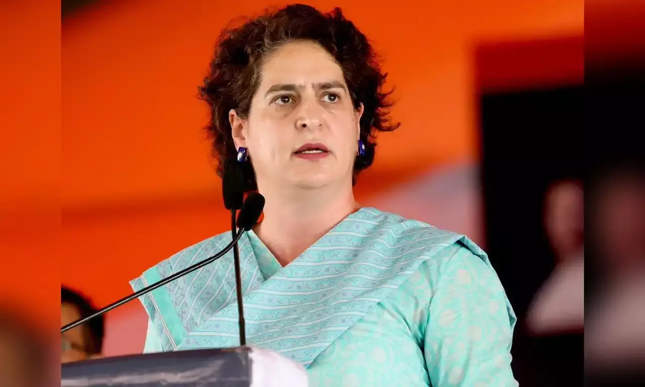 Why is ED not raiding scam-tainted officials in MP, asks Priyanka Gandhi