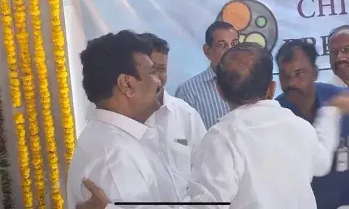 Video: Home minister Mahmood Ali āslapsā security officer over bouquet