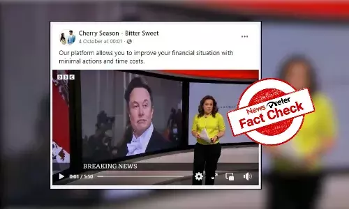 Fact Check: Deepfake video shows BBC anchor introducing fake investment project by Elon Musk