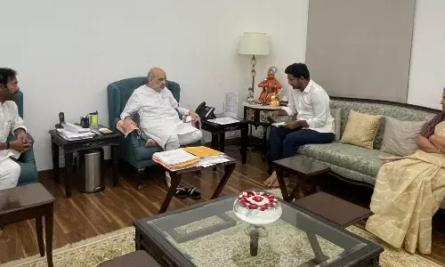 After CIDās grilling, Nara Lokesh meets Amit Shah; complaints about Jaganās witchhunt