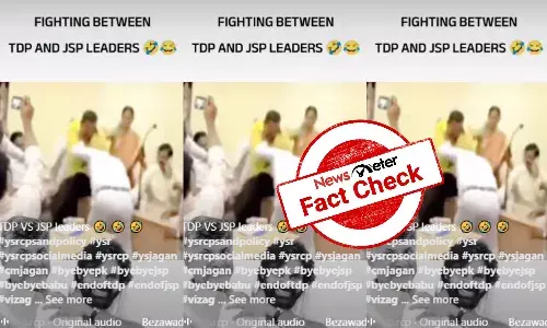 Fact Check: Viral video shows two TDP councillors fighting, not TDP and JSP workers