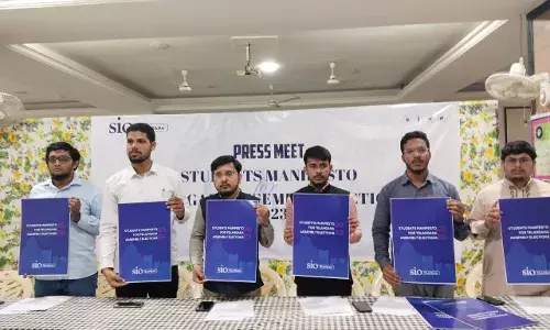 Students union demands 30 per cent of Telangana budget for education