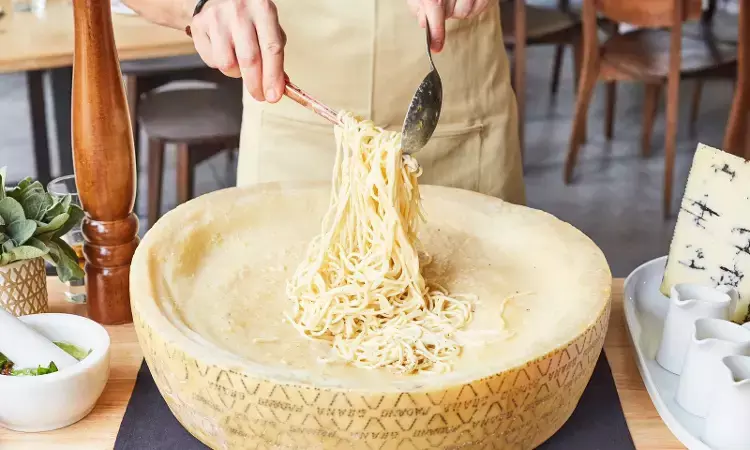 Hyderabad: Forget Biryani, try Cheese Wheel Pasta