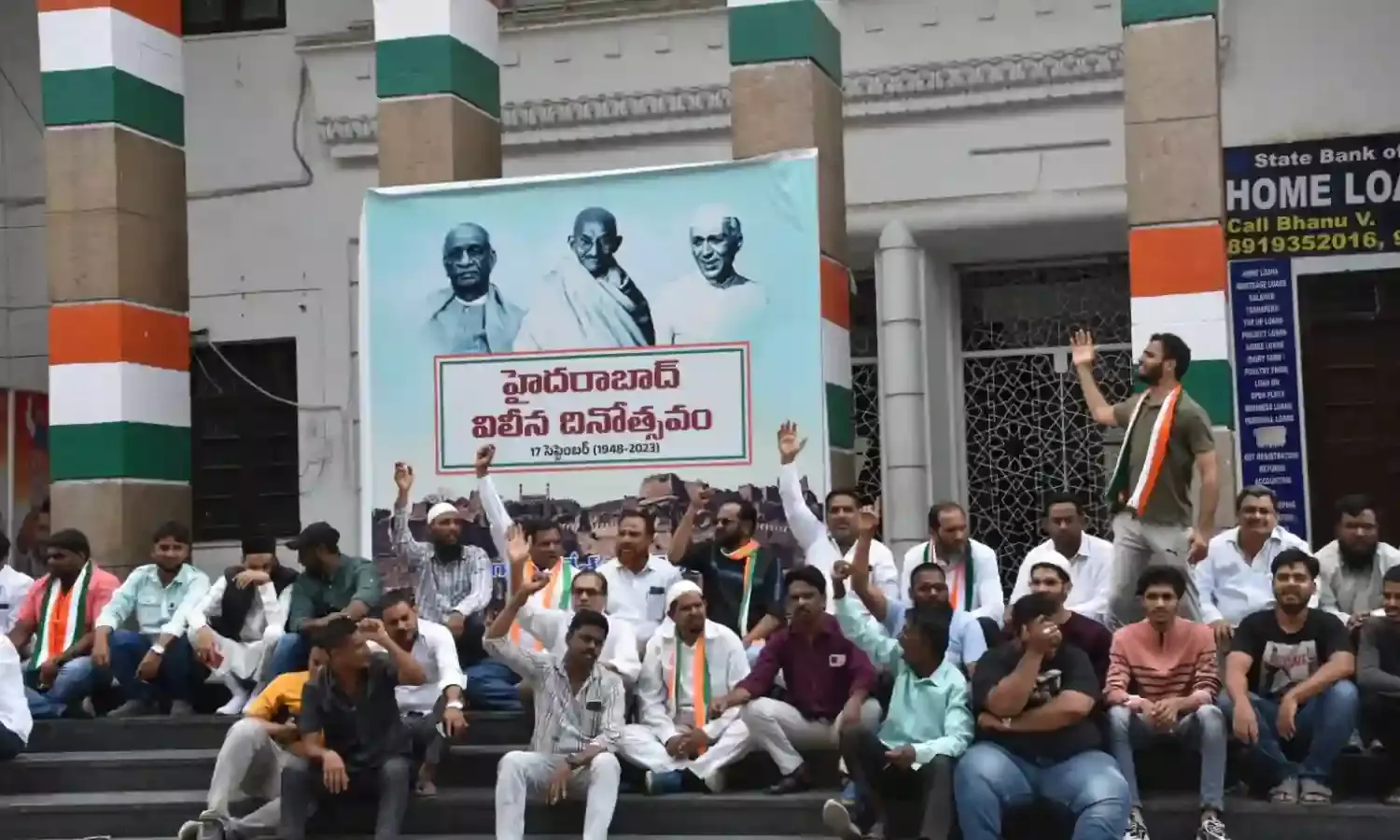 Congress workers protest first list; selection of BC candidates for Muslim areas draws ire