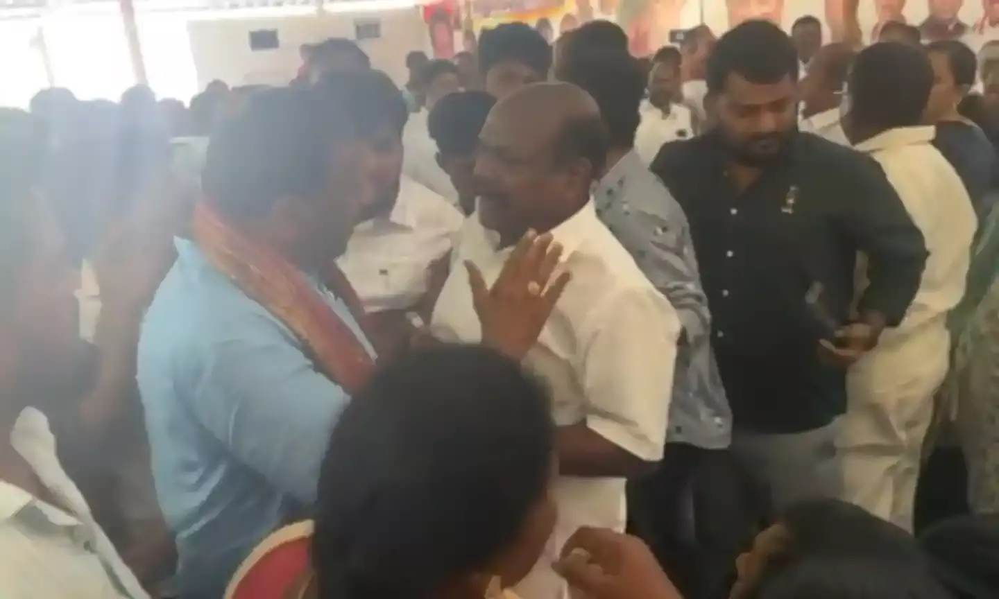 Medchal Congress candidate attacked by cadre; Uppal witnessed similar infighting