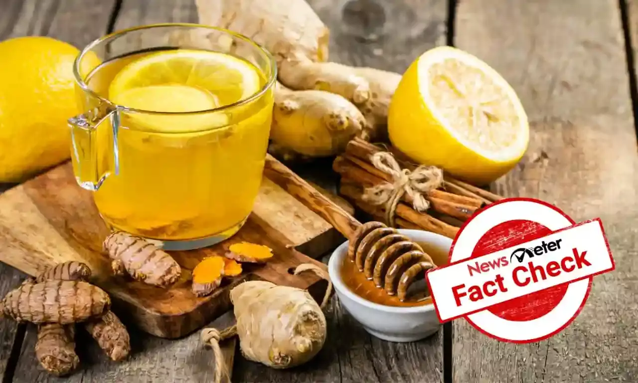 Fact Check: Can a concoction of ginger, lemon and turmeric burn fats in 12 days?