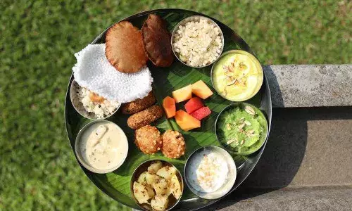 Divine Flavours: Navratri Thali at Courtyard By Marriott Hyderabad is culinary extravaganza