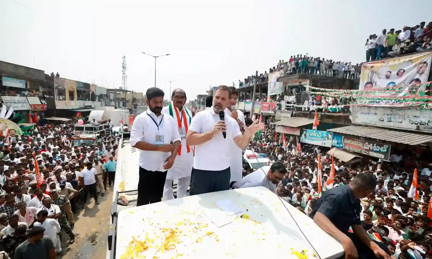 Rahul: Telangana needs caste census for X-ray of population; KCR’s rule creates anarchy