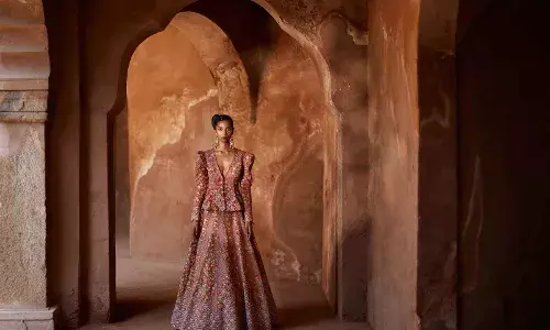 In the world of fashion, Hyderabadi designer Mrunalini Raoās `Hastkalaā is a showstopper