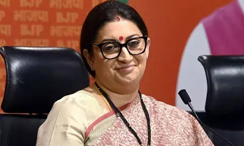 A vote for Congress is a vote for BRS, says Smriti Irani in BJPās tour of Telangana